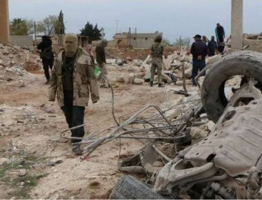 Μαχητές του ISIS καταστρέφουν αρχαιότητες στη Συρία - Νέο ντοκουμέντο βαρβαρότητας (φωτό, βίντεο)